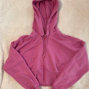 JoyLab/ Target athletic pink cropped hoodie - size M